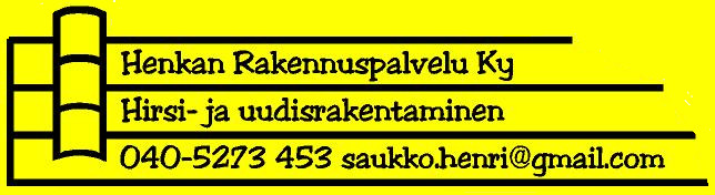 Henkan Rakennuspalvelu Ky banneri, RompeRock yhteistyökumppani