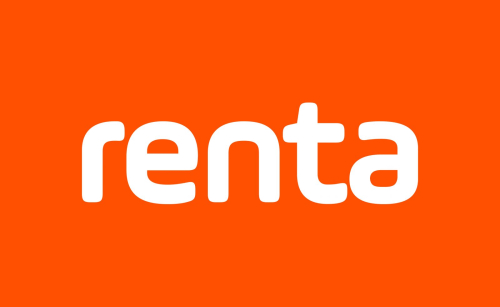 Renta logo, RompeRock yhteistyökumppani
